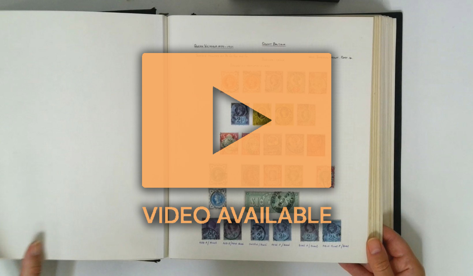 GB used collection in albums