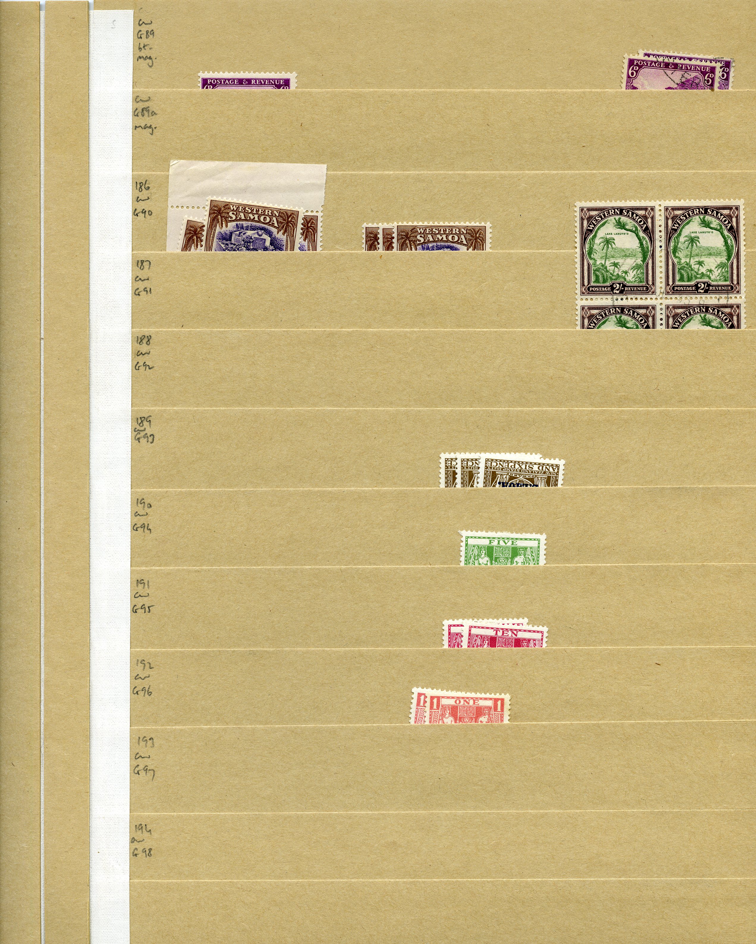 KG VI stock on manila stocksheets, values to...