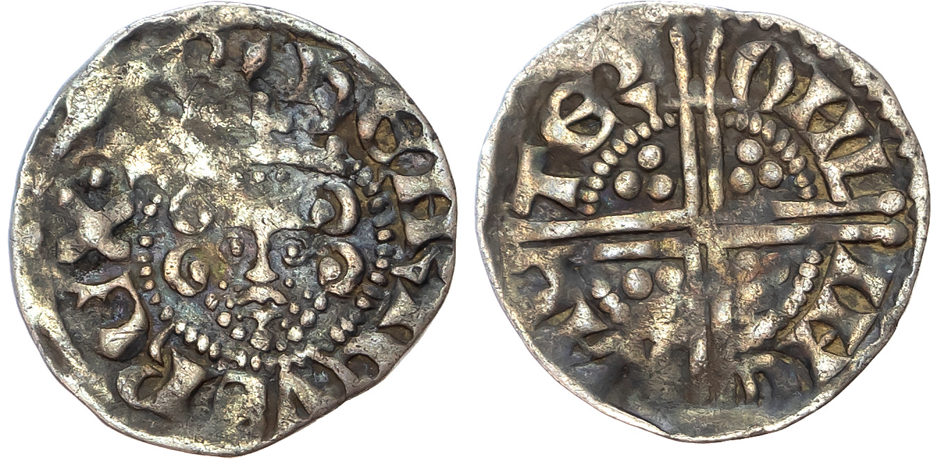 Henry III (1216-1272) AR Penny, Long cross type