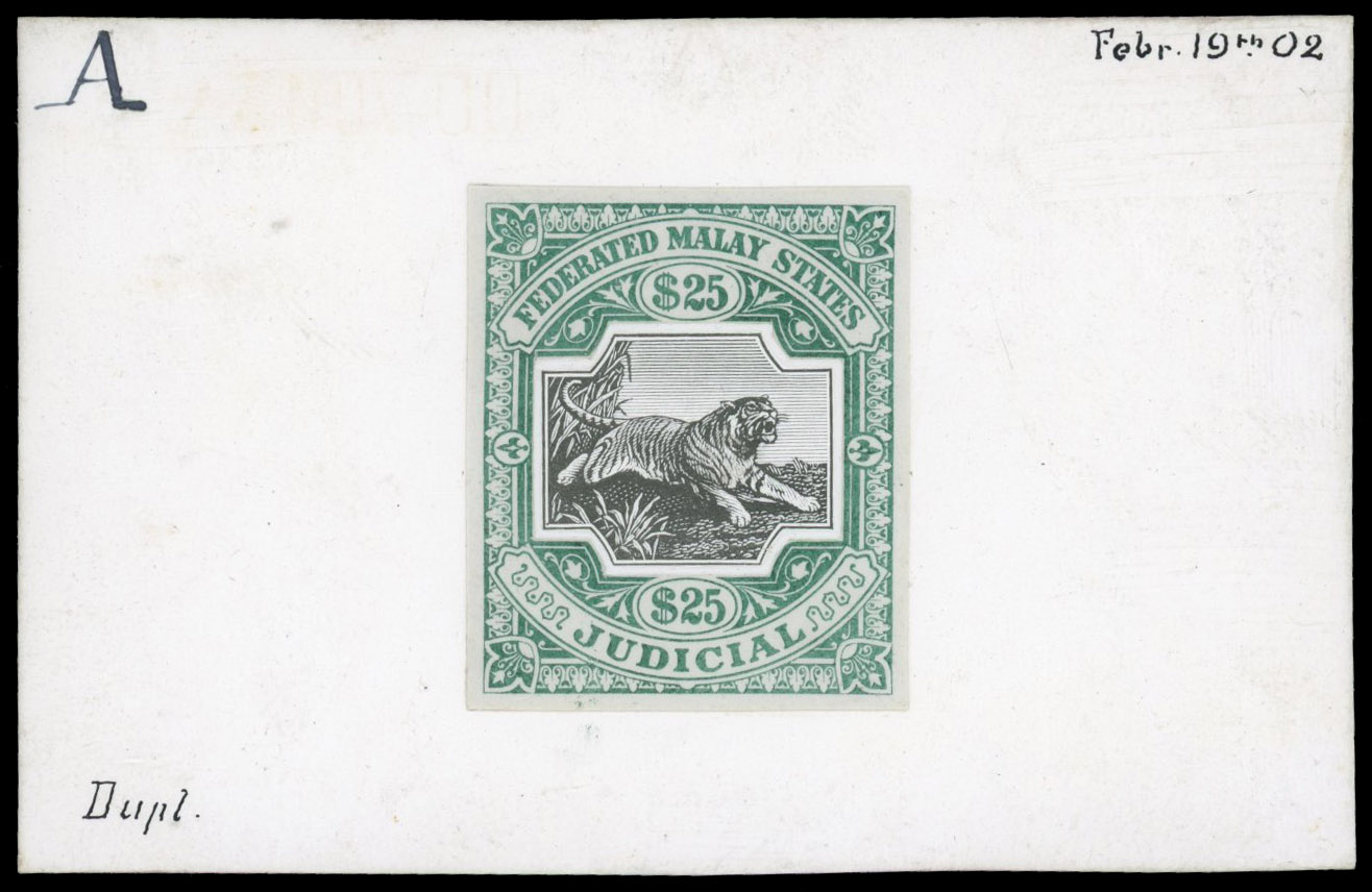 FMS Judicial 1902 $25 Leaping Tiger essay