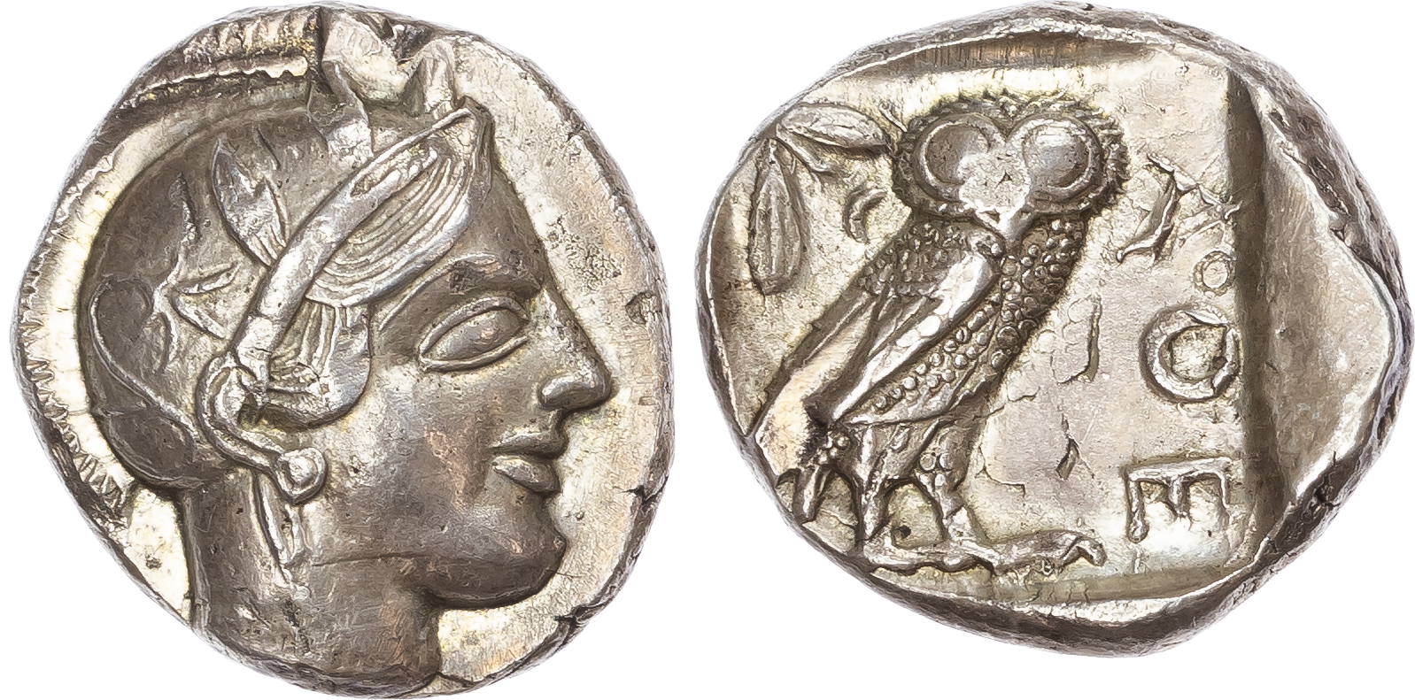 Attica, Athens (c. 454-404 BC) AR Tetradrachm, 17.06g. 