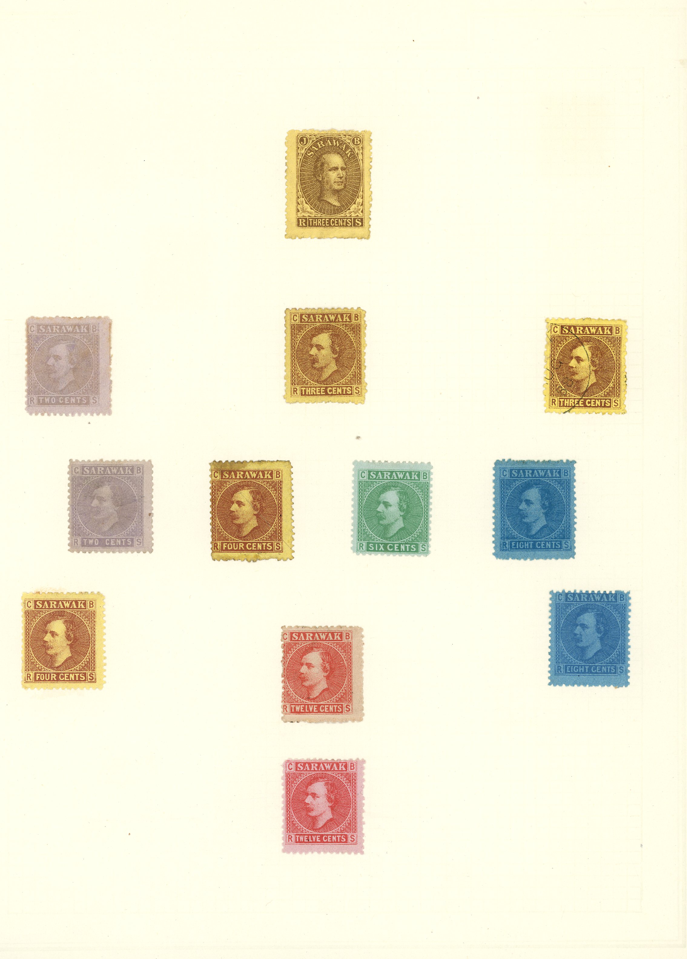 1869-1952 collection (270) on leaves, mixed mint and used. Some reasonable earlies, 1888 set less 3c mint, some toning...