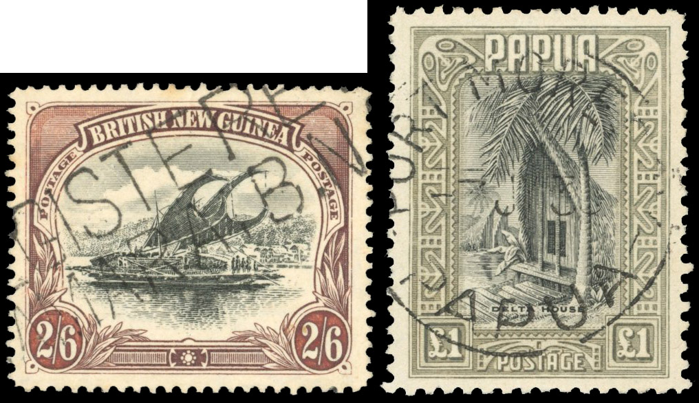 Papua 1901-41 collection used