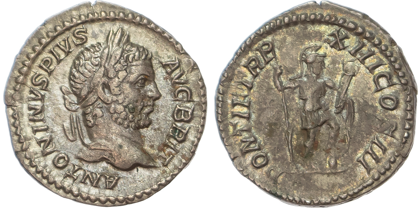 Caracalla (AD 198-217) AR Denarius, Laodicea ad Mare, AD 200-201, 3.33g.
