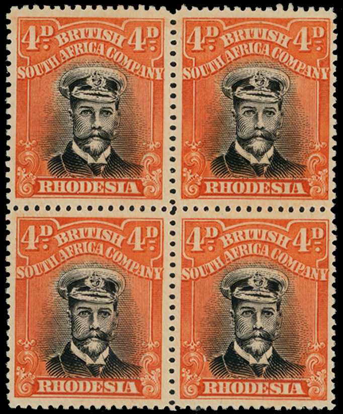 1923 4d Head Die IIIB, perf 15, white paper....