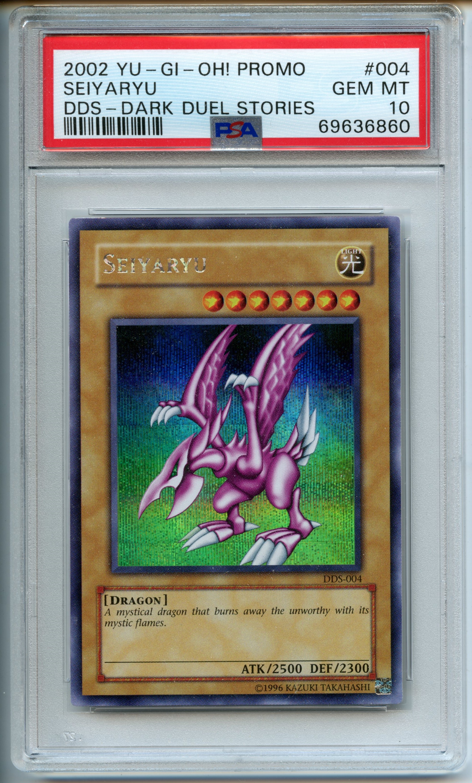 Yu-Gi-Oh! - Seiyaryu  - Dark Duel Stories  - PSA 10