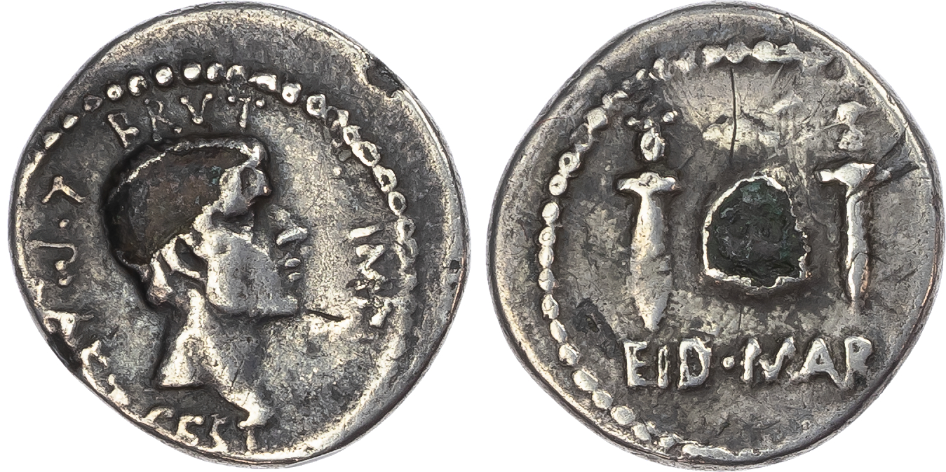 Brutus, Eid Mar Denarius.  