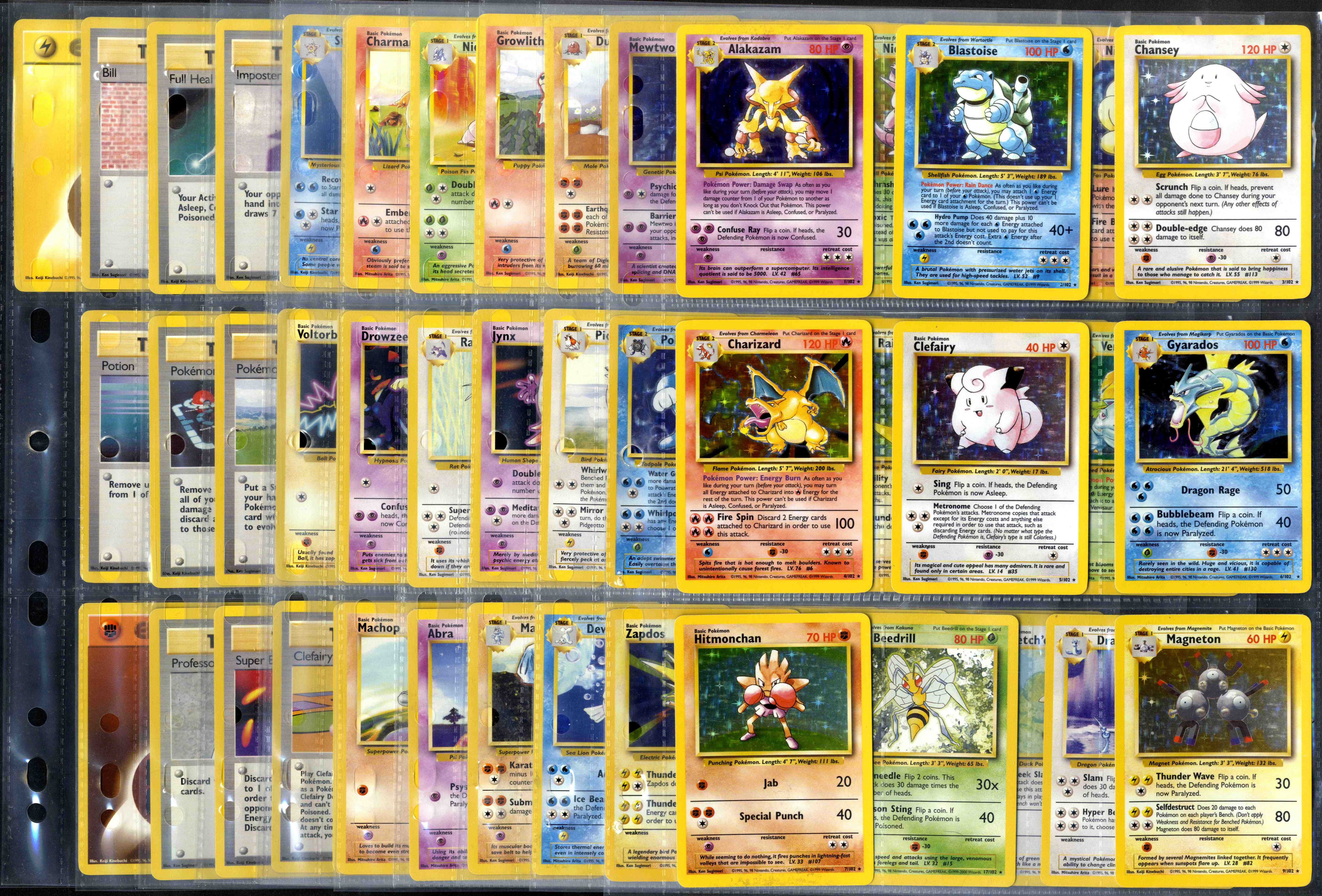 Pokémon TCG - Base Set - 4th Print Unlimited 101/102