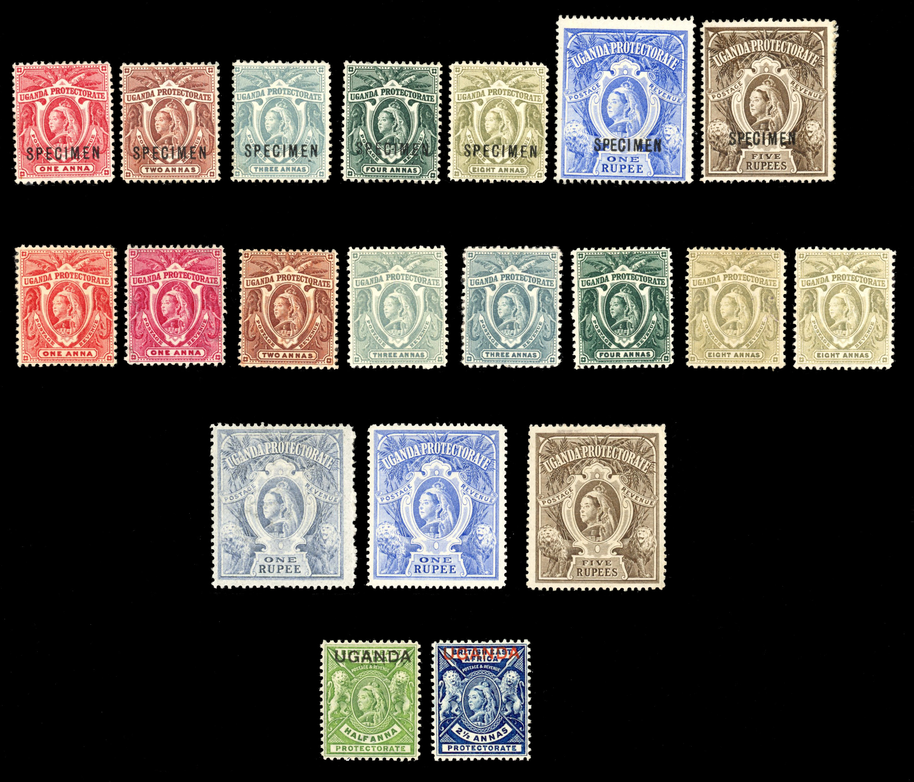 Uganda 1898-1902 collection