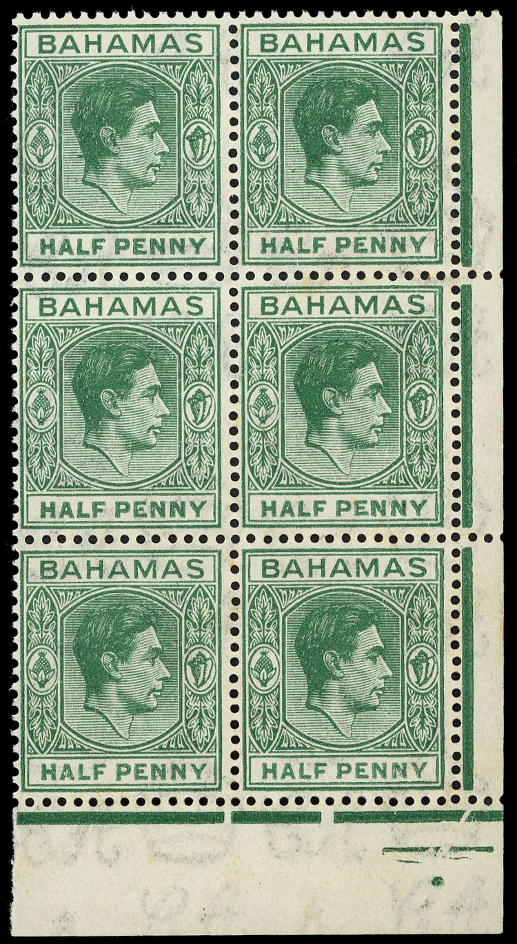 Bahamas SG 149da block mint