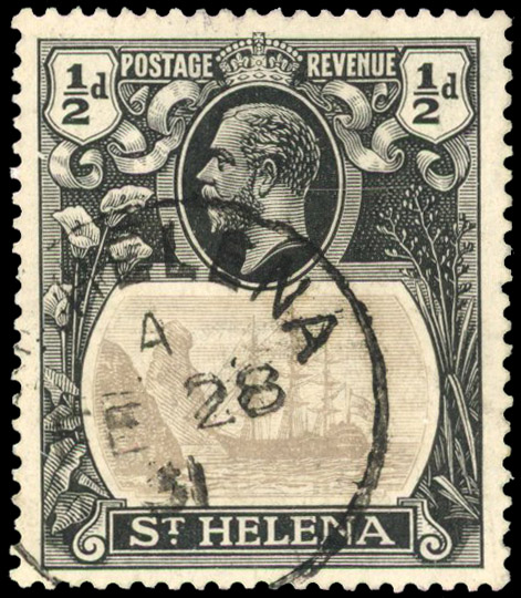 St Helena SG 97gw used