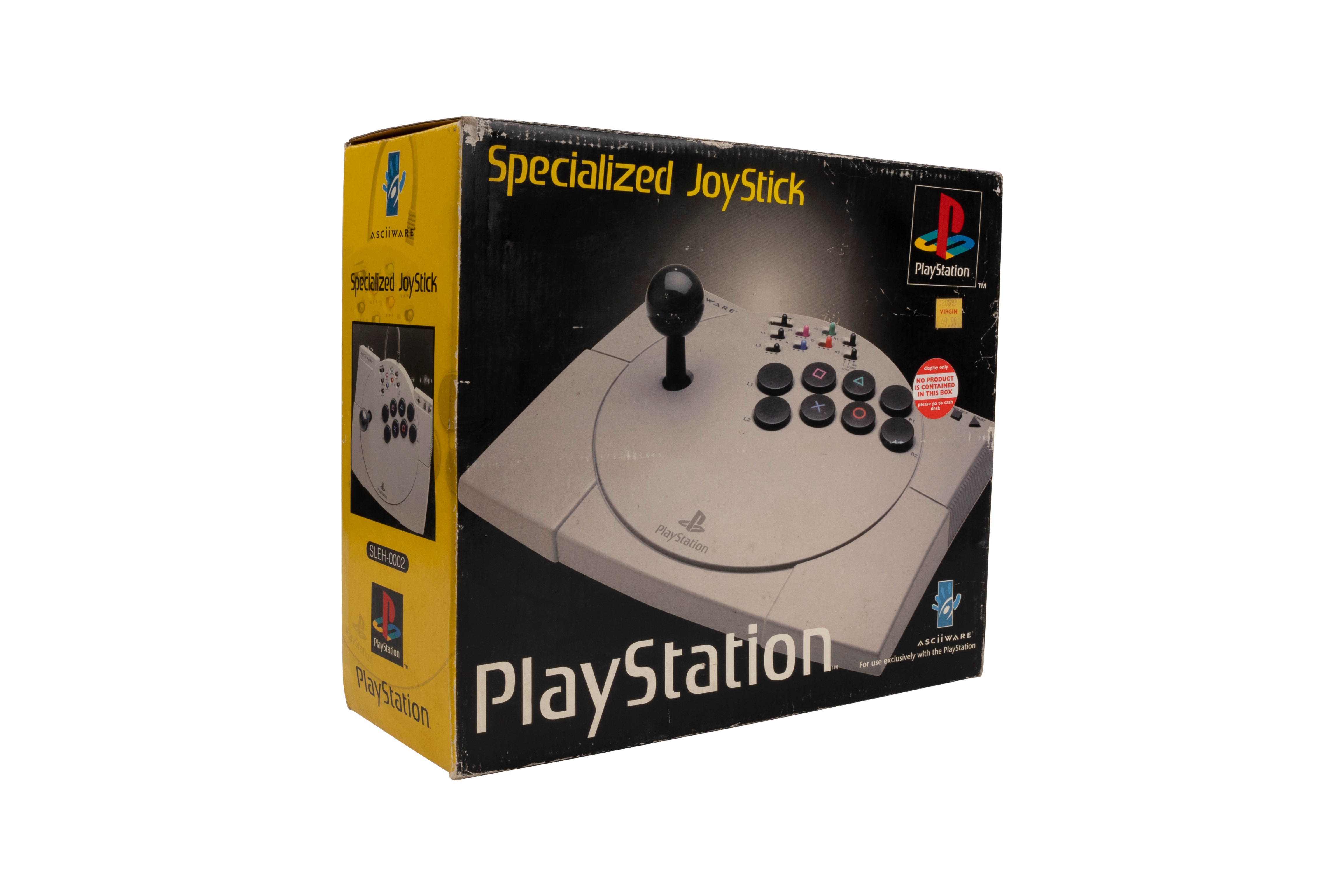 Sony - PlayStation Specialized JoyStick - Boxed/Brand New - PS1, and Sony - Gametrak Central Unit & Real World Golf - PS2 - Unopened/Brand New.