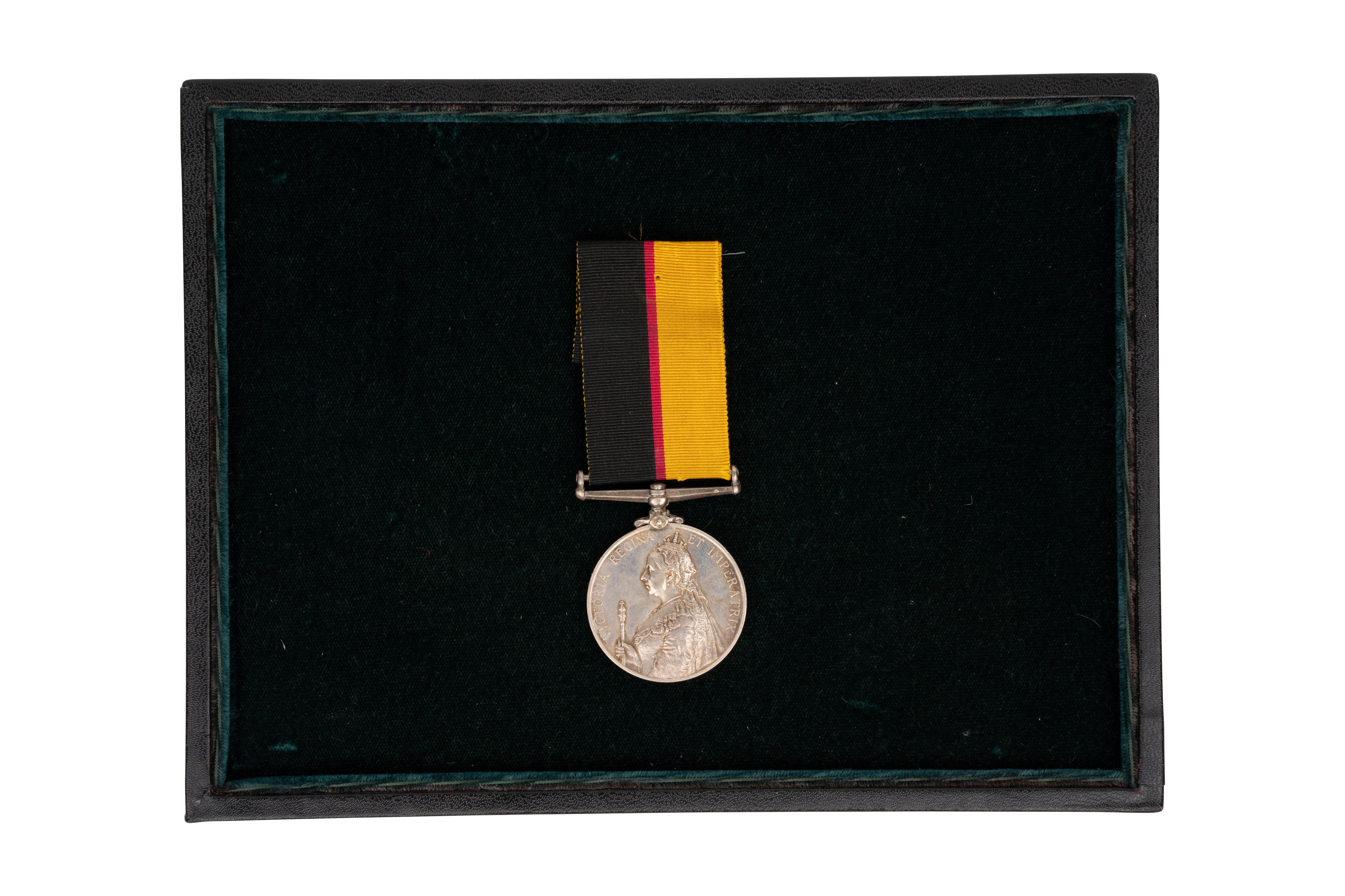 Queen’s Sudan Medal To Private Horner, 2/ Lancashire Fusiliers, who was later Killed in Action at Spion Kop