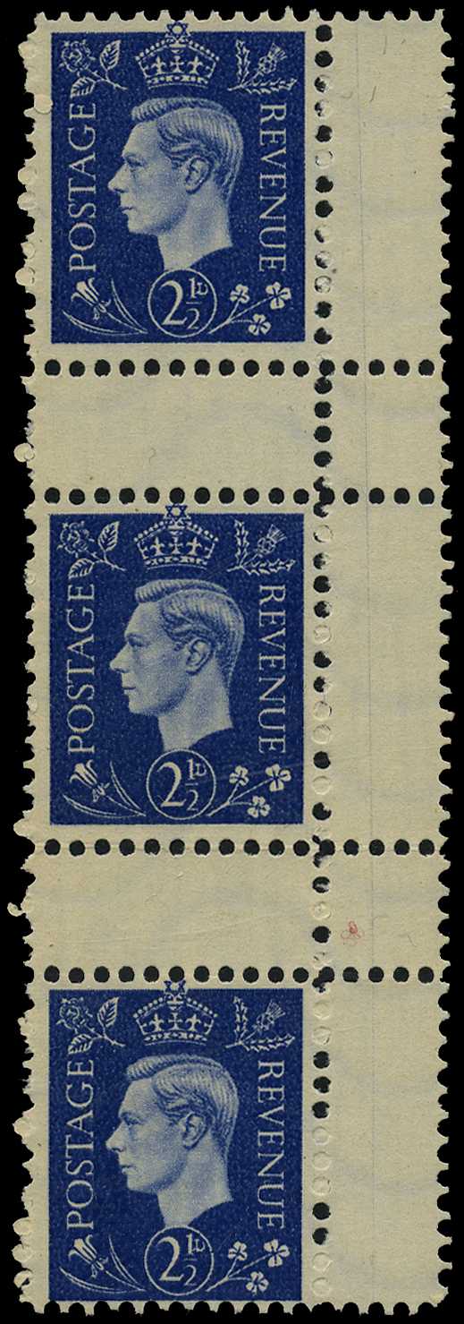 FORGERIES: KGVI Head 2½d ultramarine...