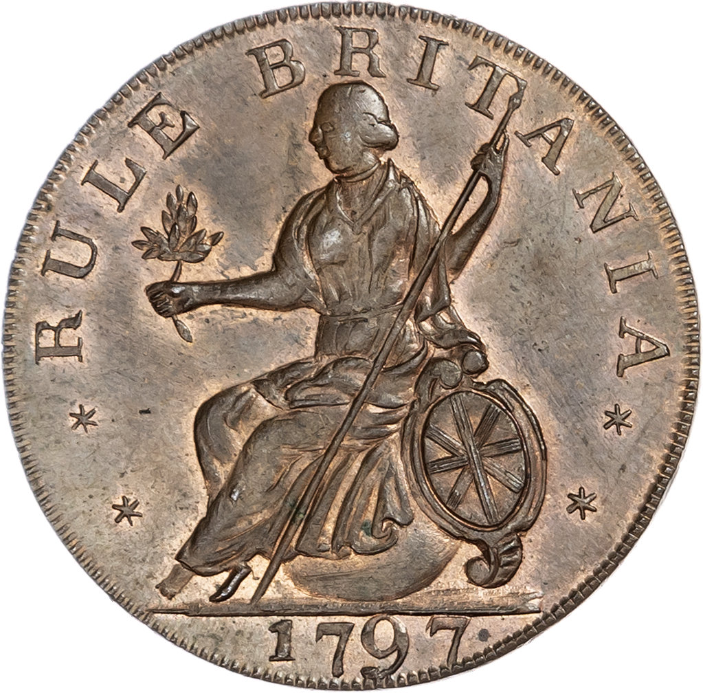 London Social Series, Lutwyche’s Buck Society Halfpenny 1797