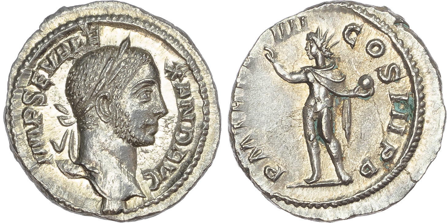 Severus Alexander (AD 222-235) AR Denarius, Rome, AD 231, 3.49g. 