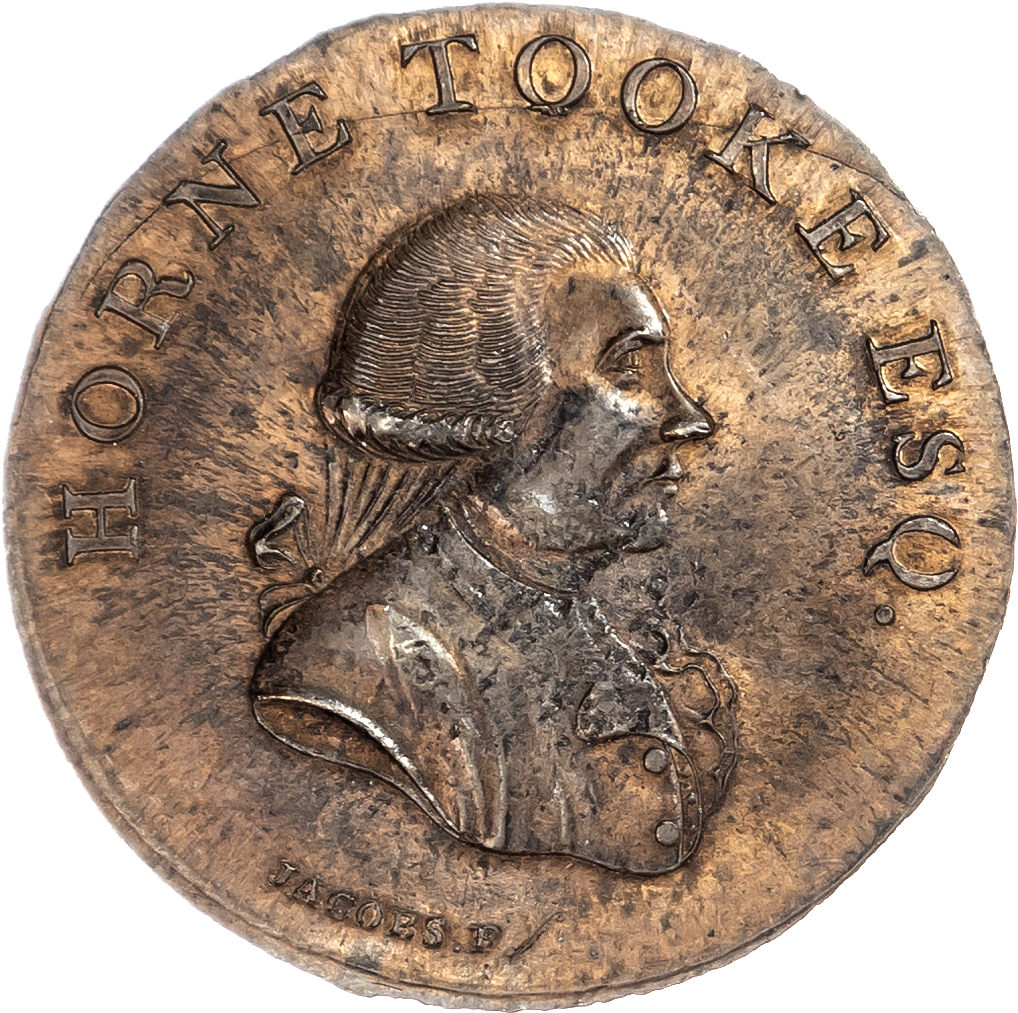 London - Holborn, Thomas Spence Halfpenny 1796