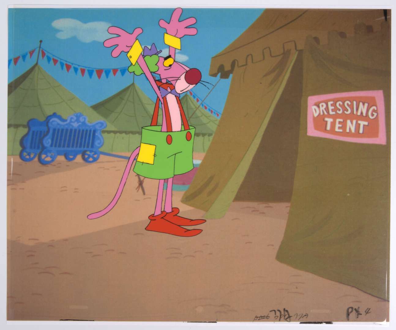 The Pink Panther Show Original Pink Panther Hand Painted Production Cel (MGM, 1993-1995)
