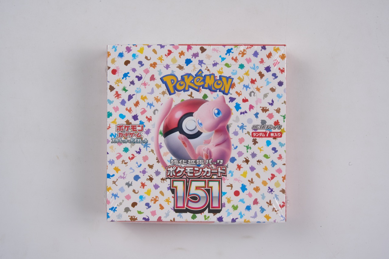 Pokemon 151 Japanese Sealed Booster box