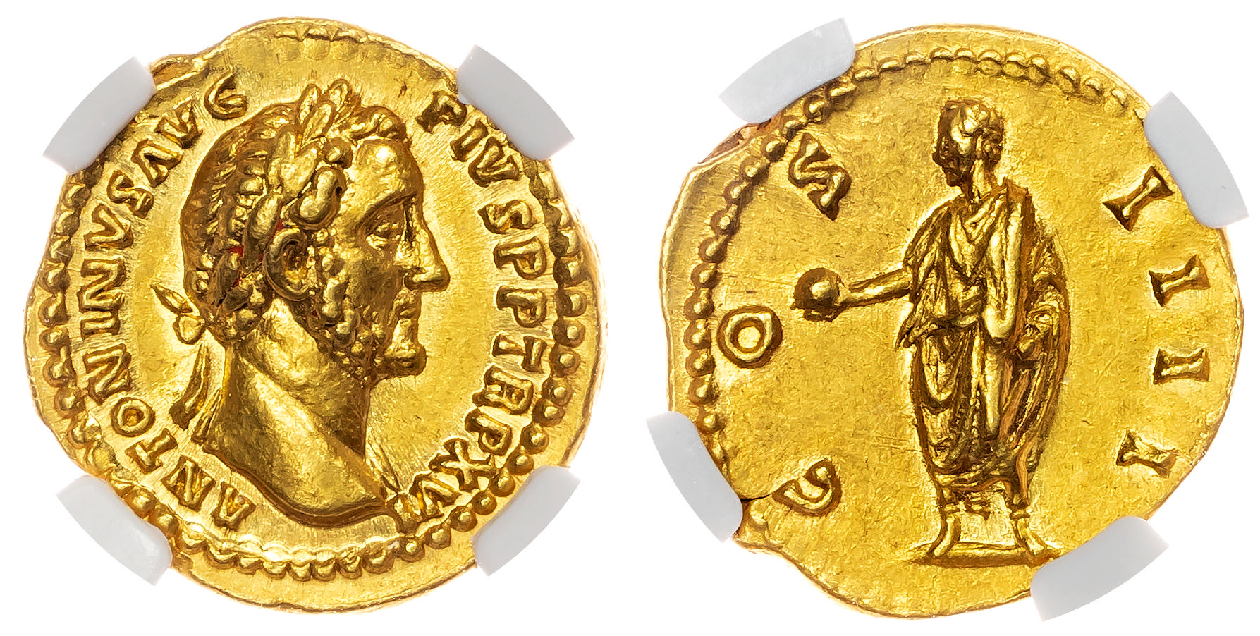 Antoninus Pius (AD 138-161) AV Aureus, Rome, AD 153-154, 7.15g.