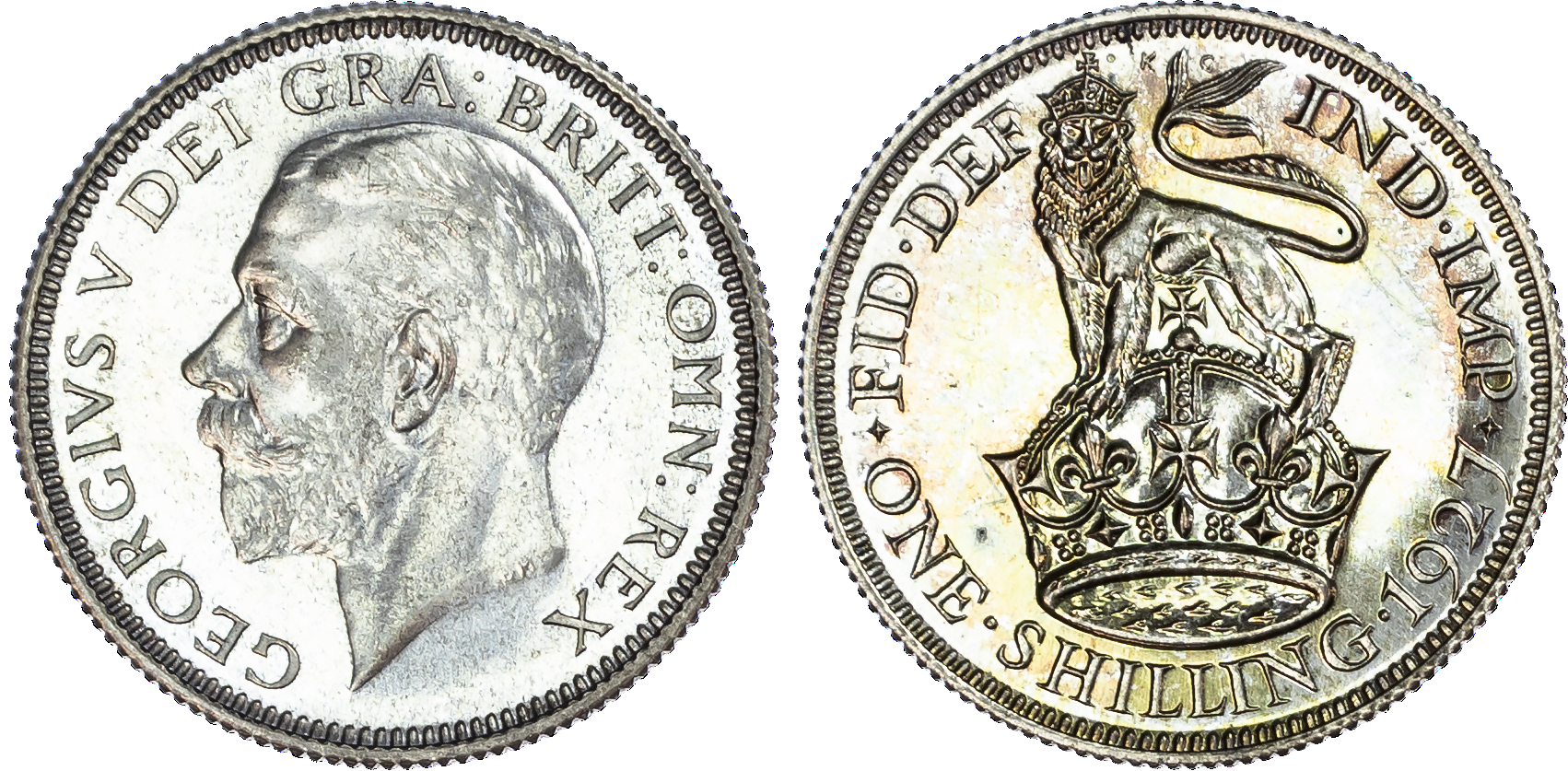 George V (1910-1936), Silver Proof Set (6), 1927