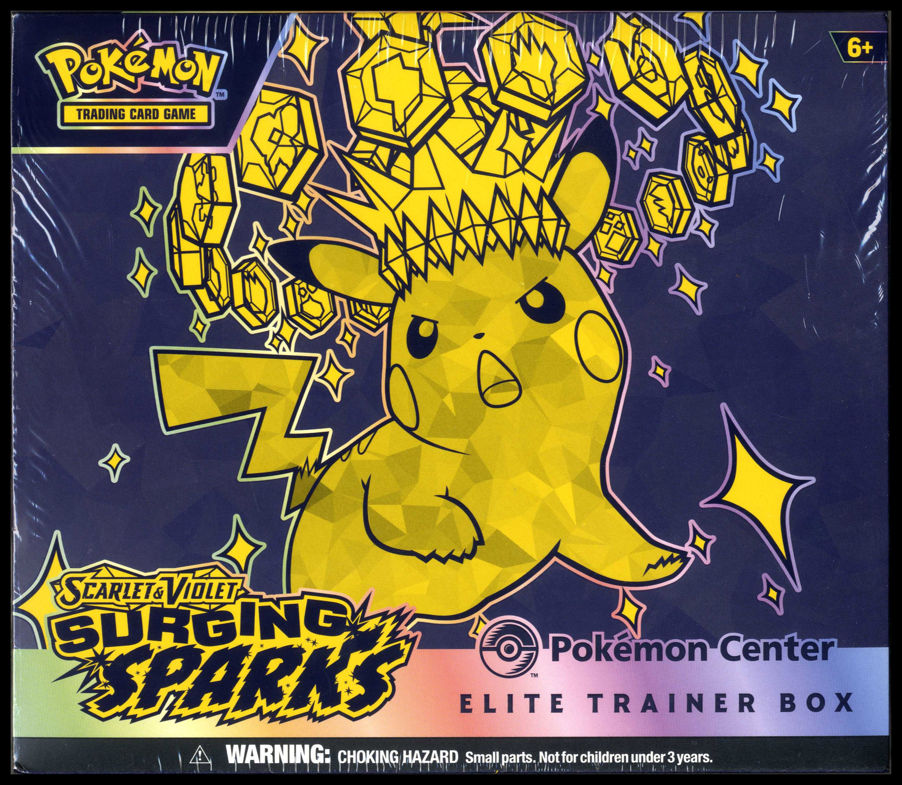 Surging Sparks Pokémon Center Elite Trainer Box - Sealed