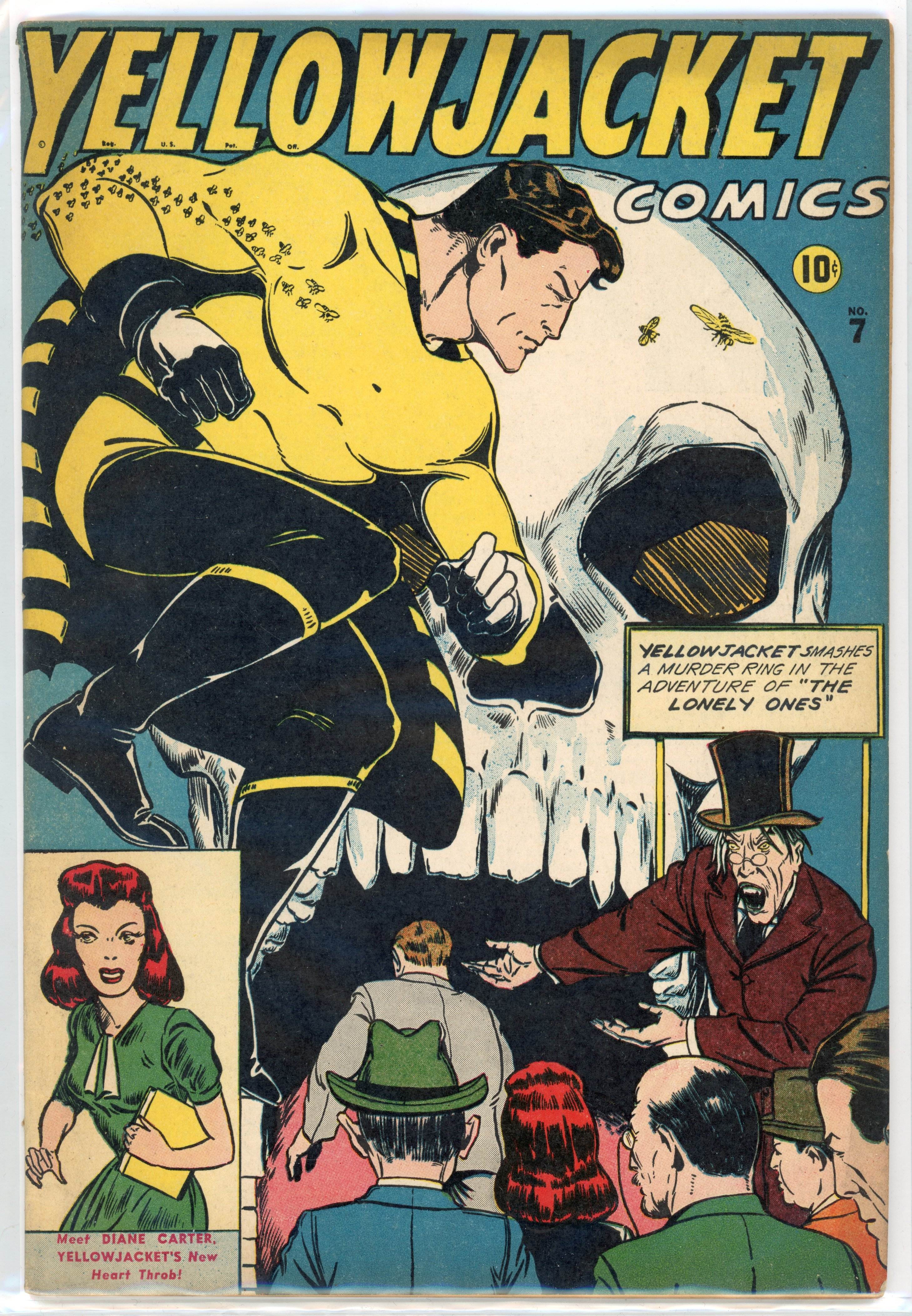 †Yellowjacket Comics #7 (Charlton, 1946) CGC 6.0
