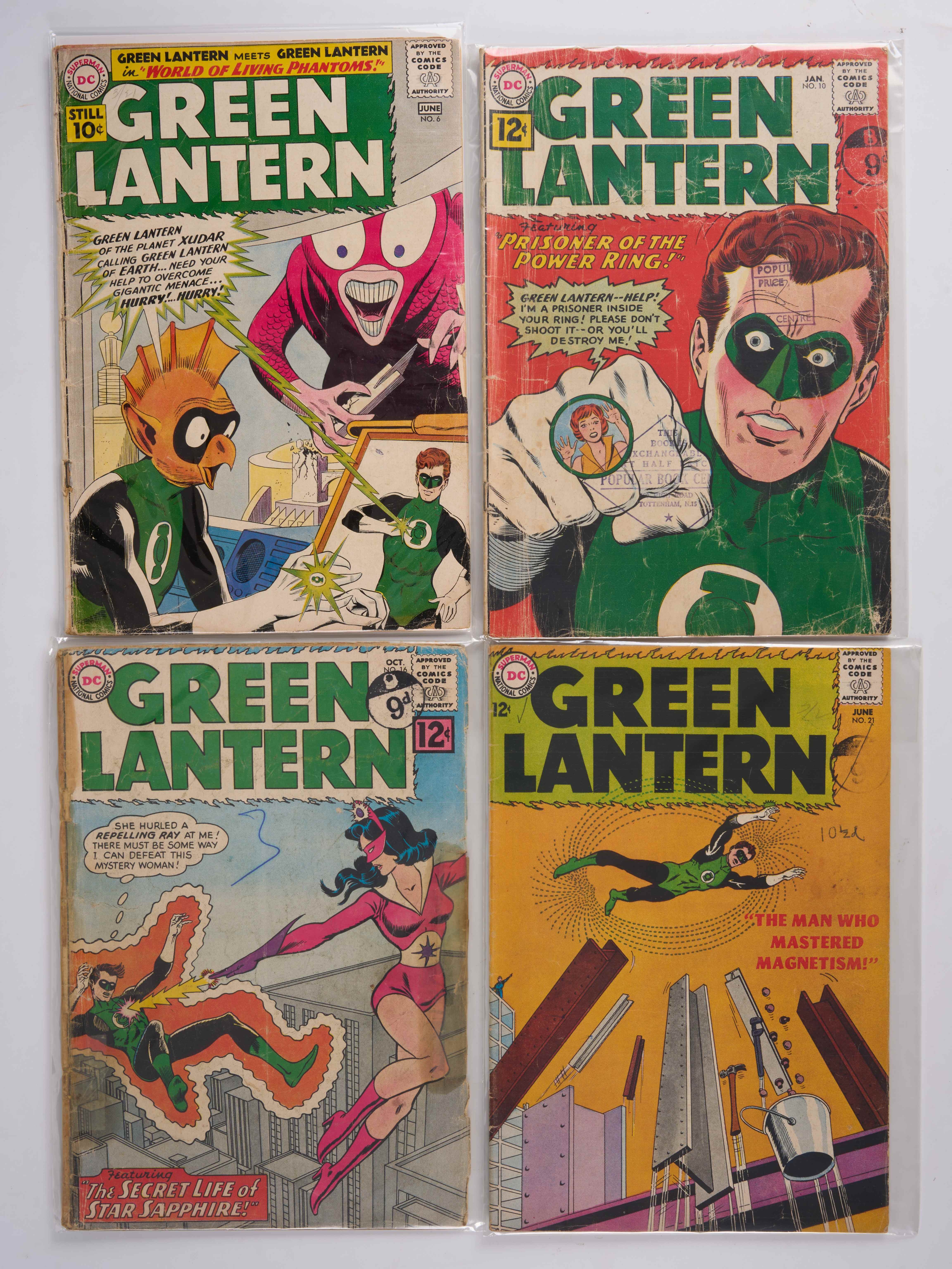 Green Lantern Volume 2 (DC Comics, 1961-1968) Bundle of 13
