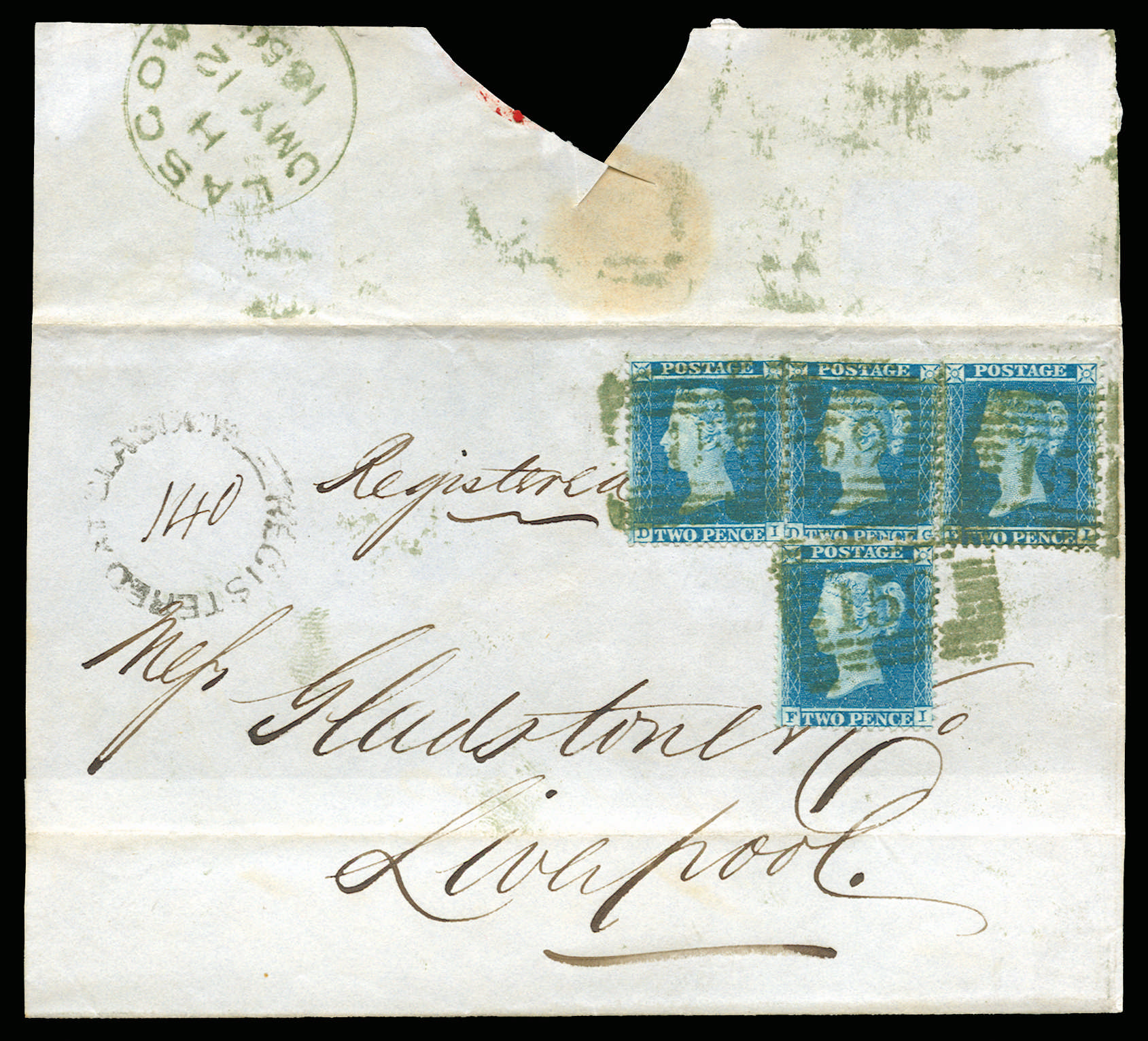 1856 (COVER) SG34