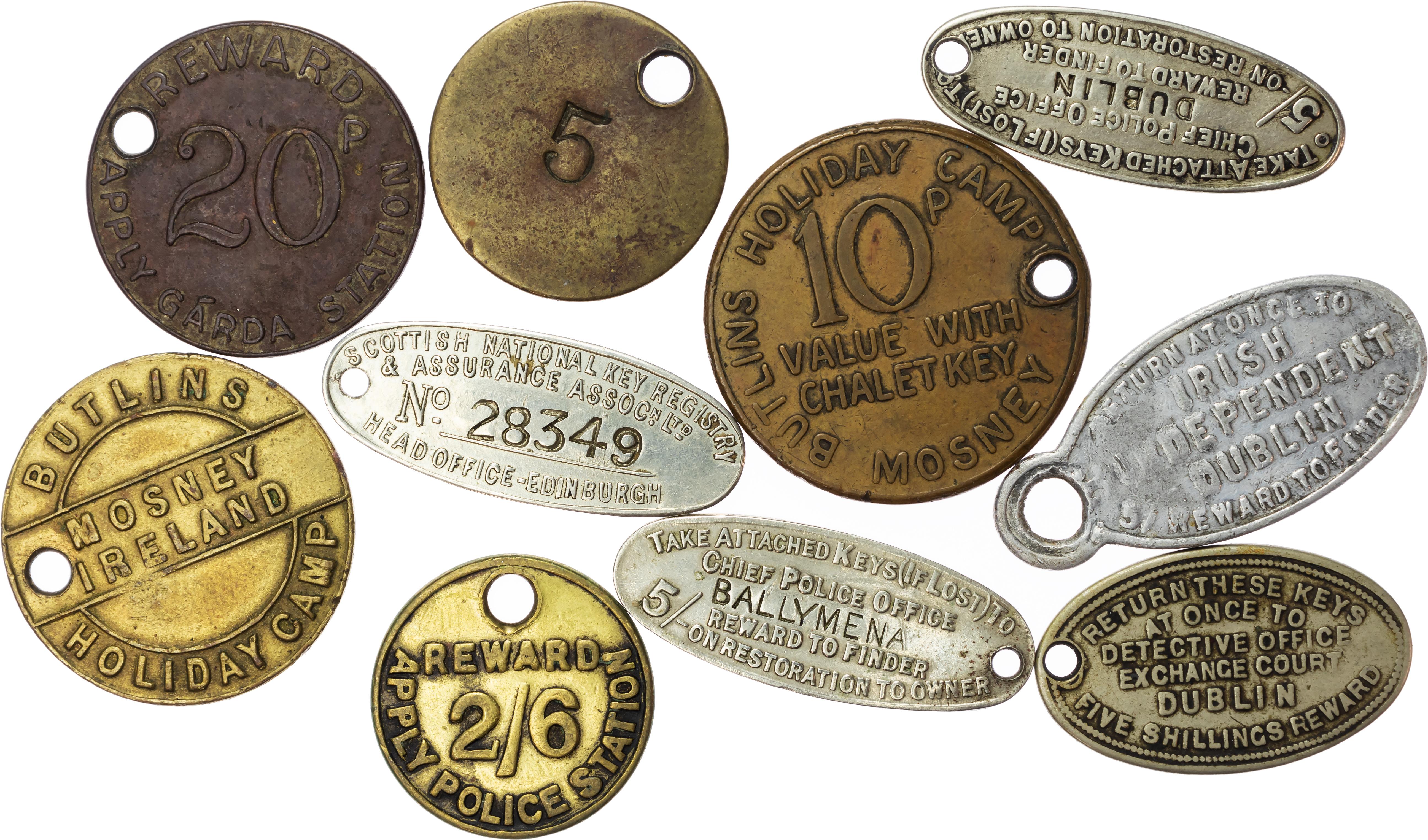 Essex. Colchester , Colchester Brewing Company Ltd. 2d. 25mm. (Eagle) fair; Glos. Charlton Kings, New Inn 3d.,…