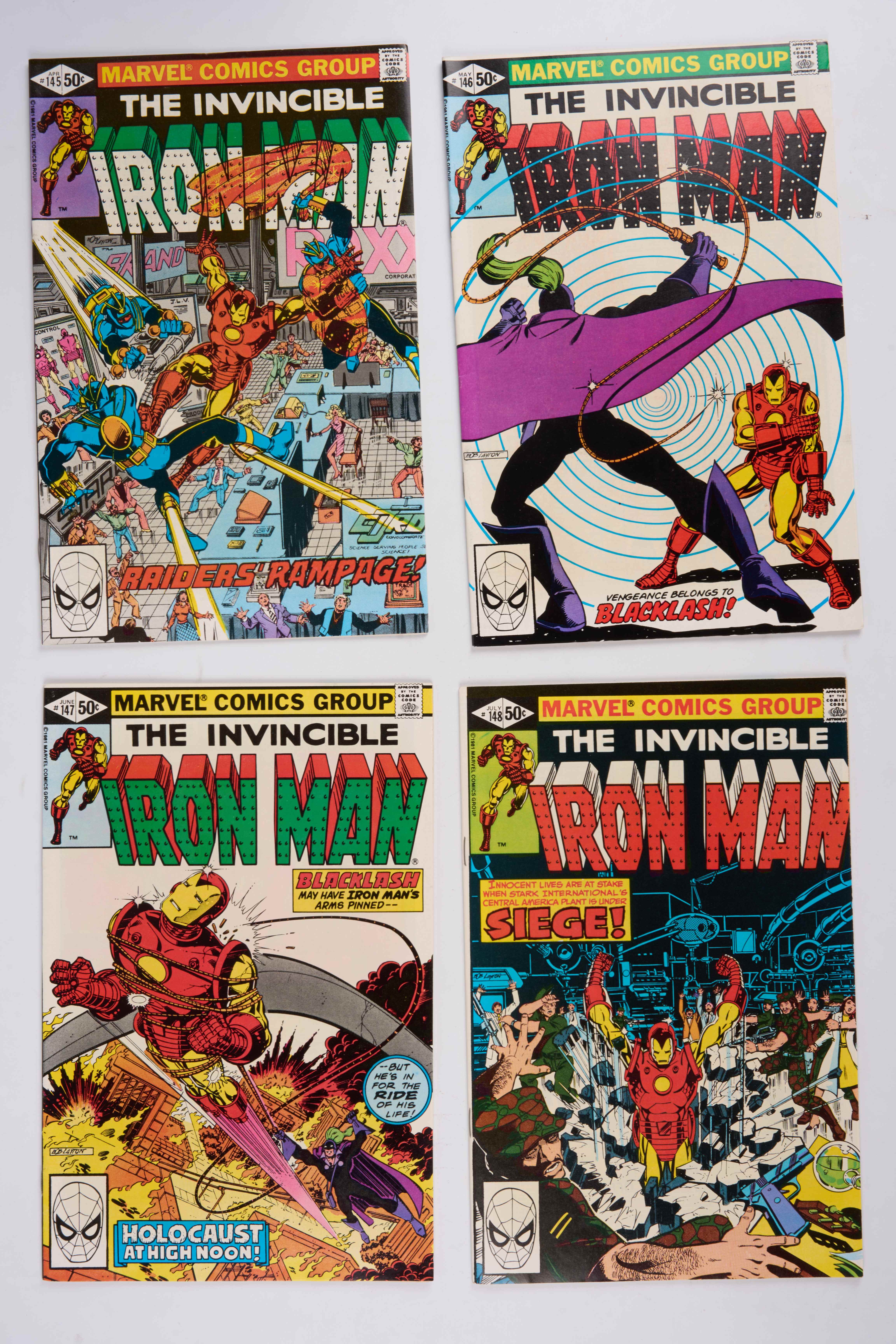 Iron Man Vol 1 Bundle (Marvel Comics, 1981-82) Bundle of 23