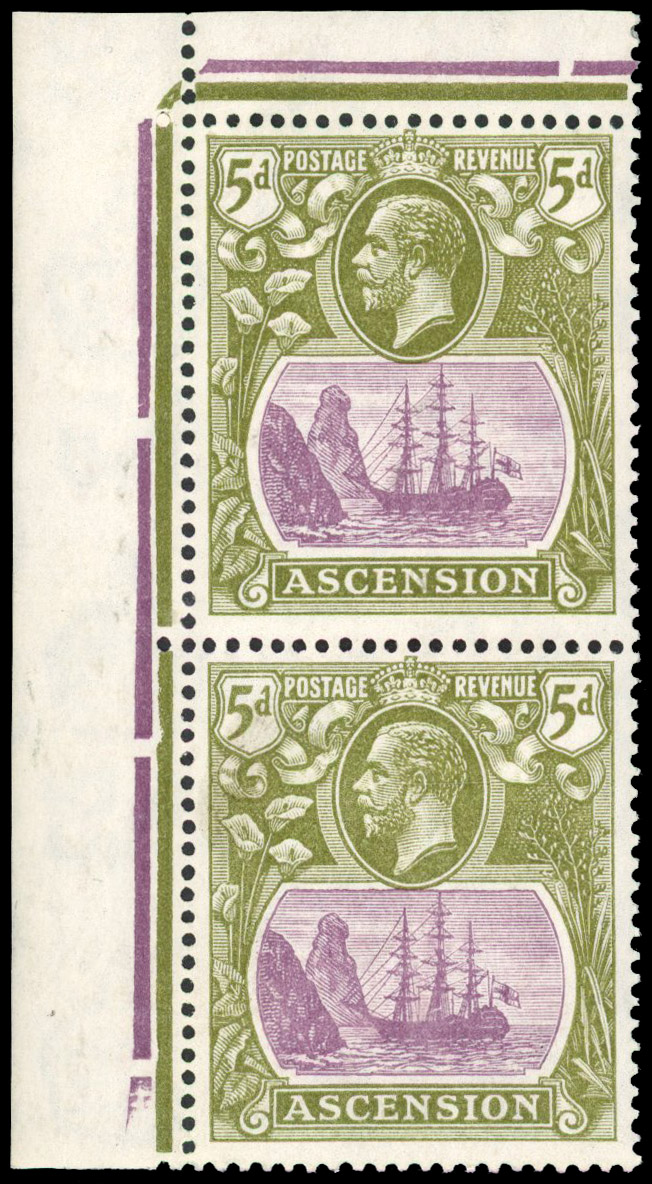 Ascension SG 15da mint