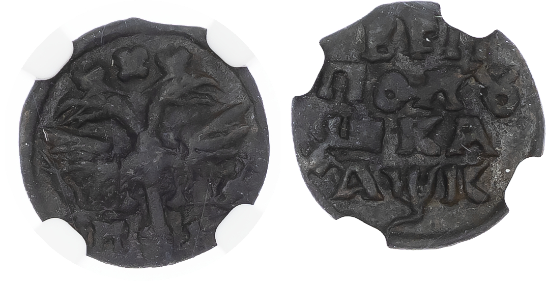 Russia, Tsardom. Peter I 'the Great' CU Polushka (1/4 Kopeck). Naberezhny mint, 1720.