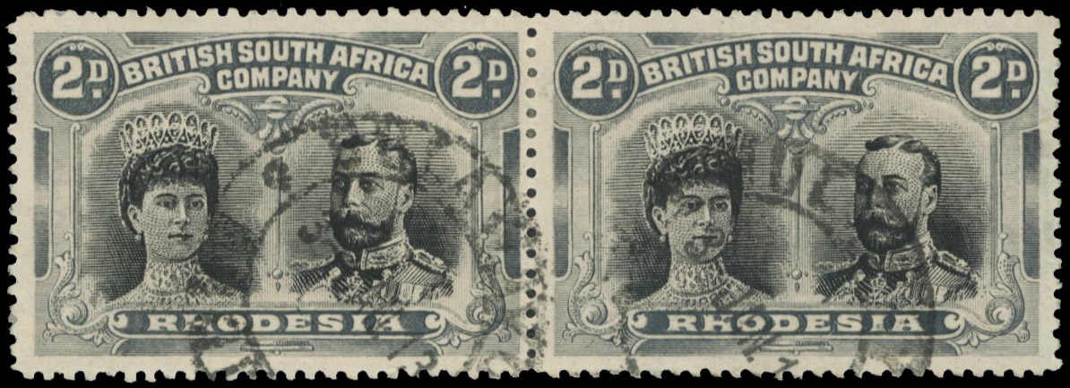 BULAWAYO DC on 2d pair, voided aiguillette
