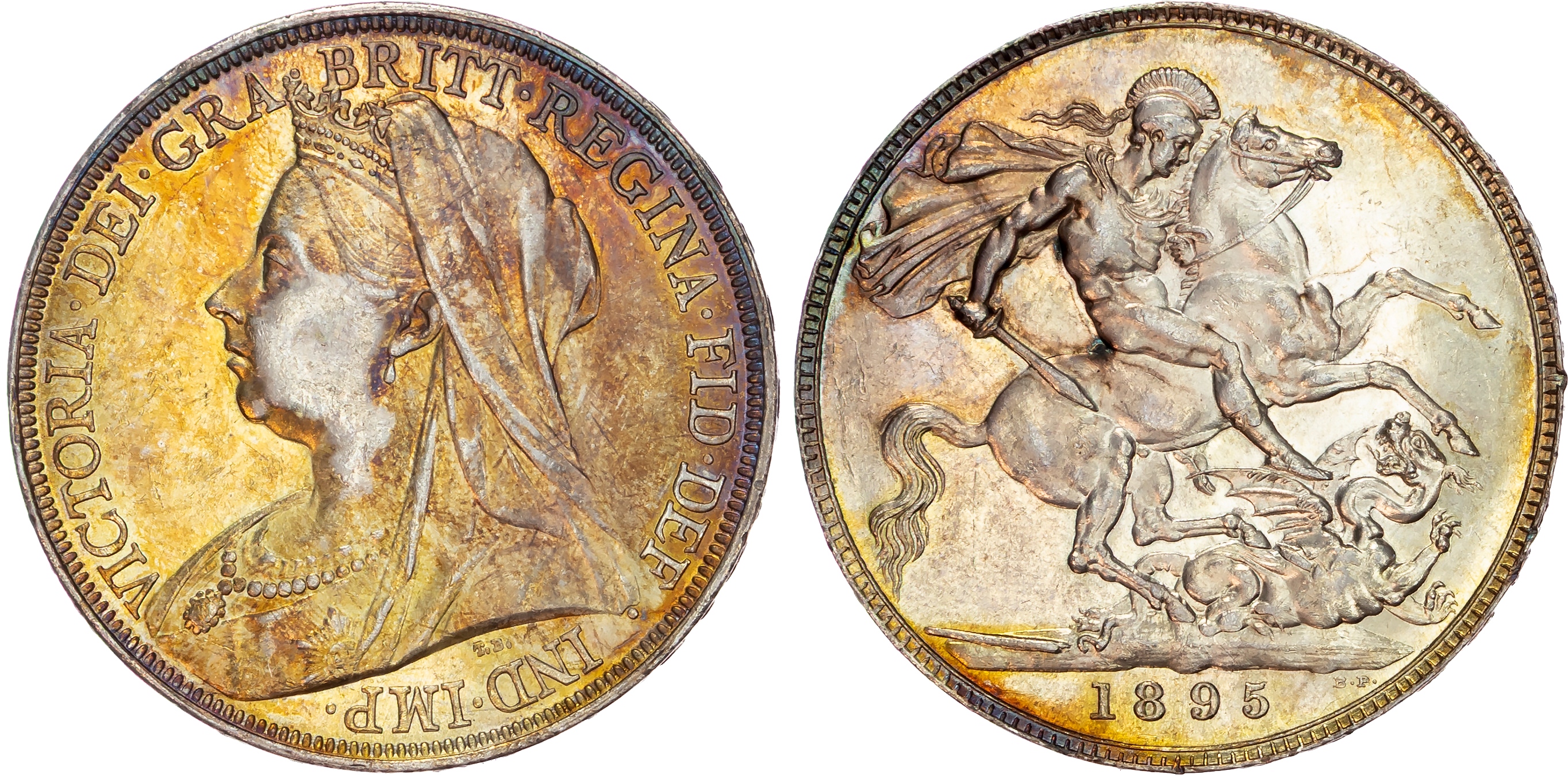 Victoria (1837-1901), Crown, 1895 LIX.