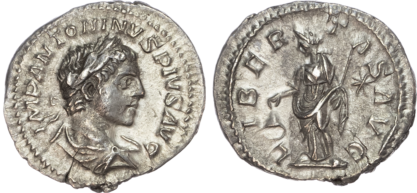 Elagabalus (AD 218-222) AR Denarius, Rome, 3.09g. 