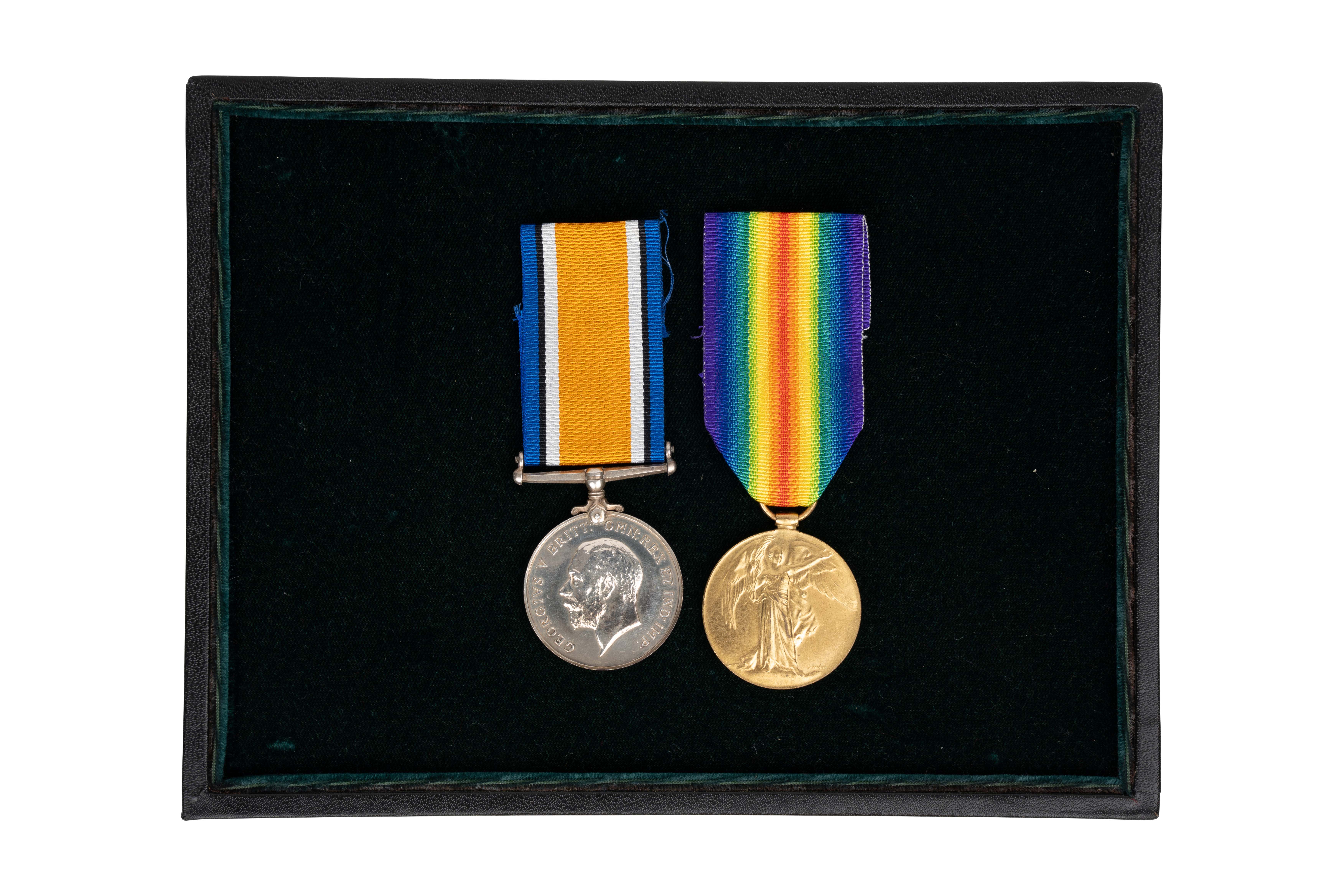 Great War Royal Naval Officer Pair