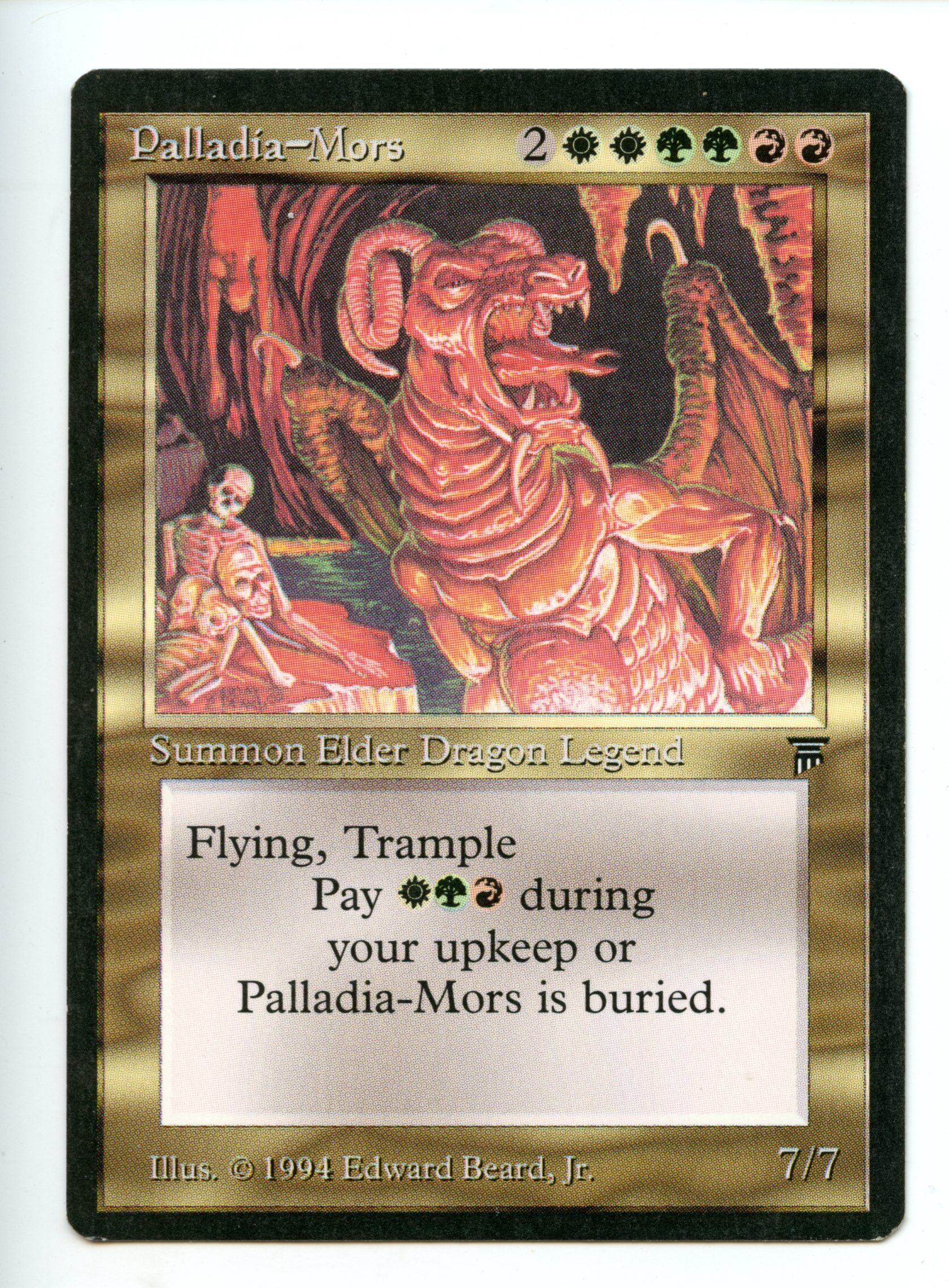 Magic The Gathering - Palladia-Mors - Legends - Lightly Played Condition