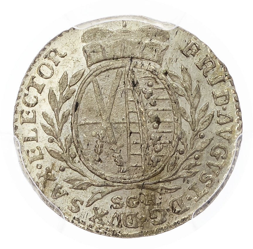 Germany, States. Saxony Bi 1/24 Thaler. 1806 SGH.