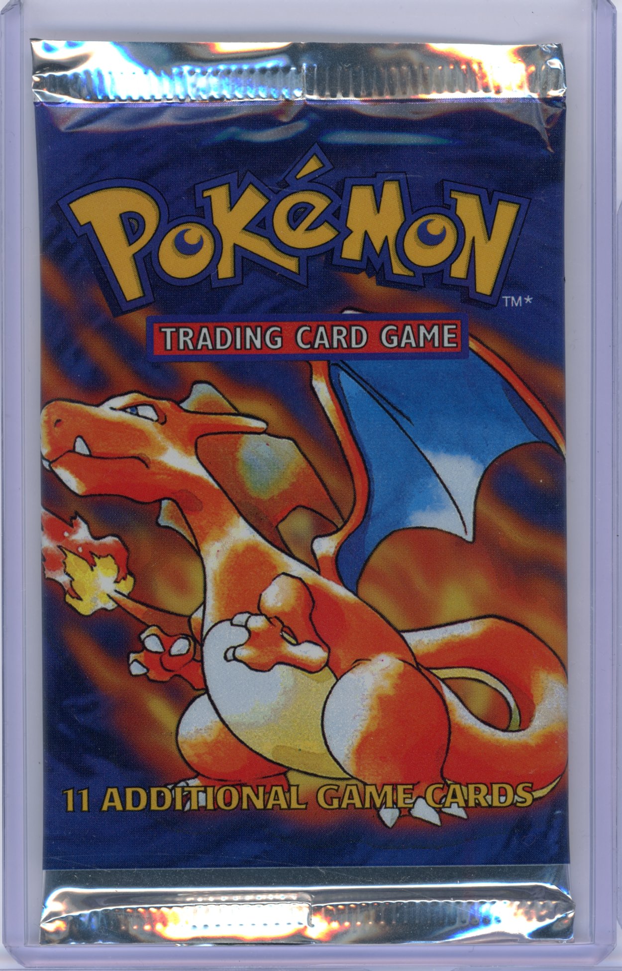 Base Set (1999) Sealed Booster Pack - Charizard Artwork (20.84g)