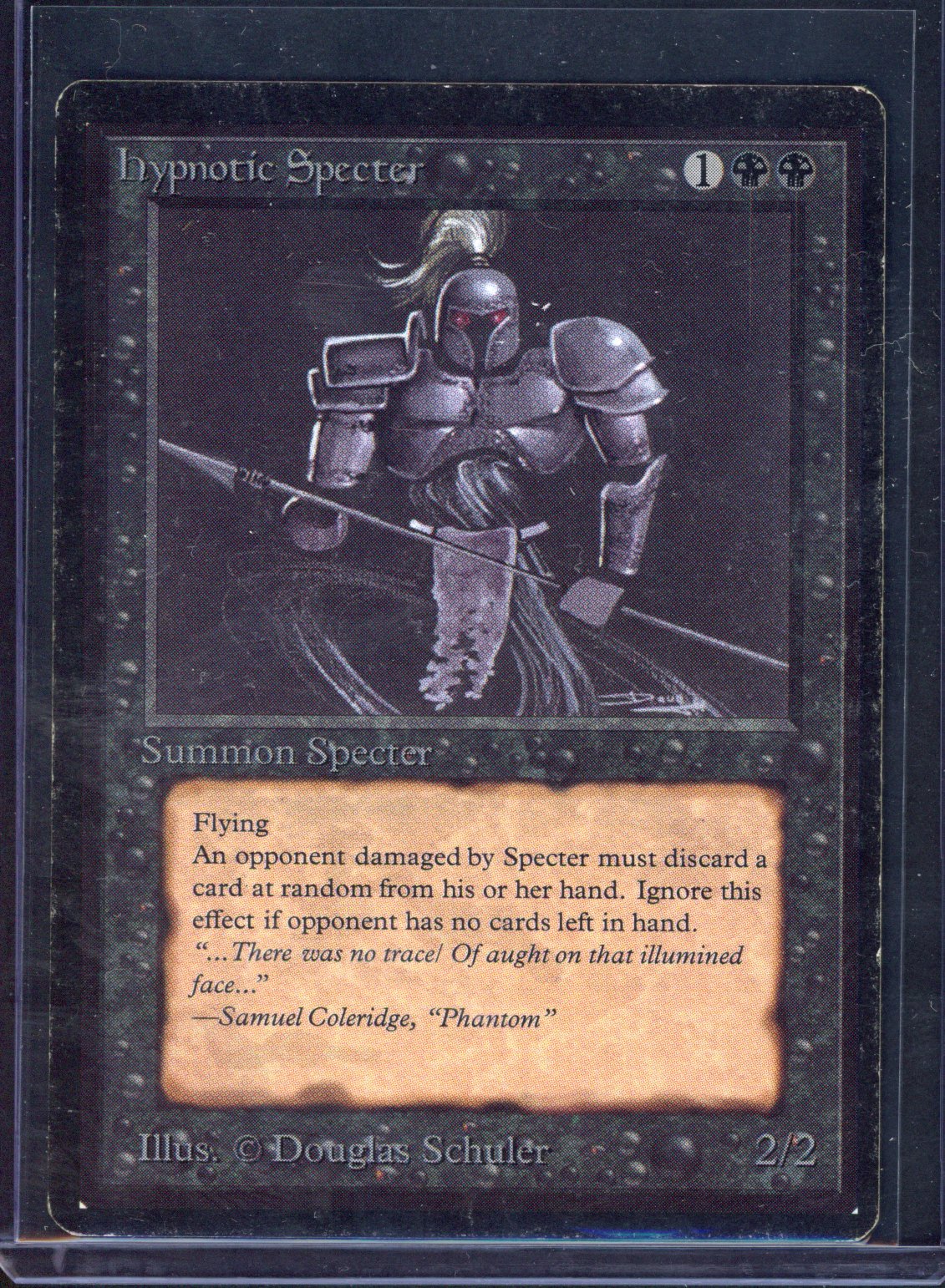 Magic The Gathering - Hypnotic Specter - BETA - MOD Play/Good