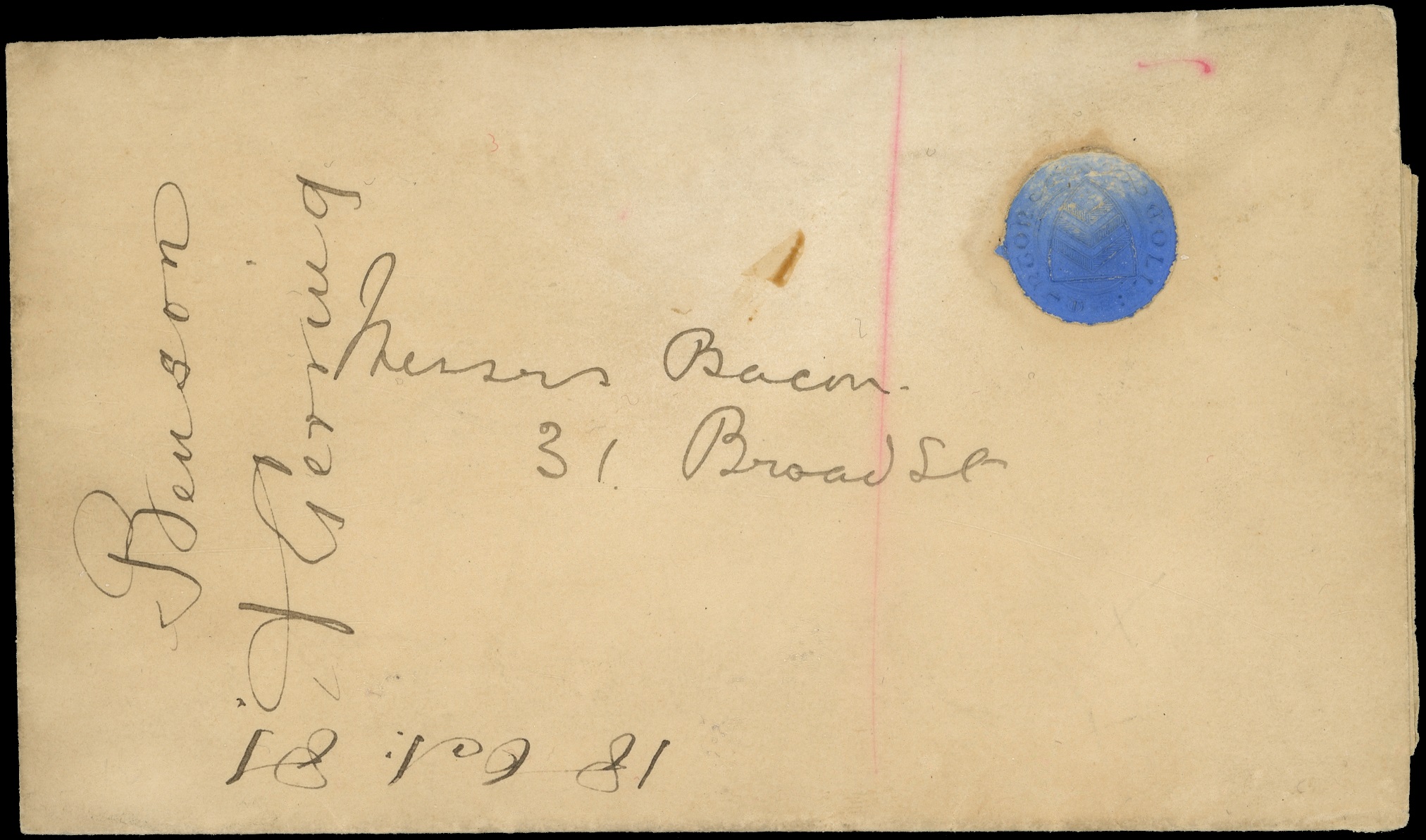 MERTON COLLEGE, OXFORD: 1881 local cover