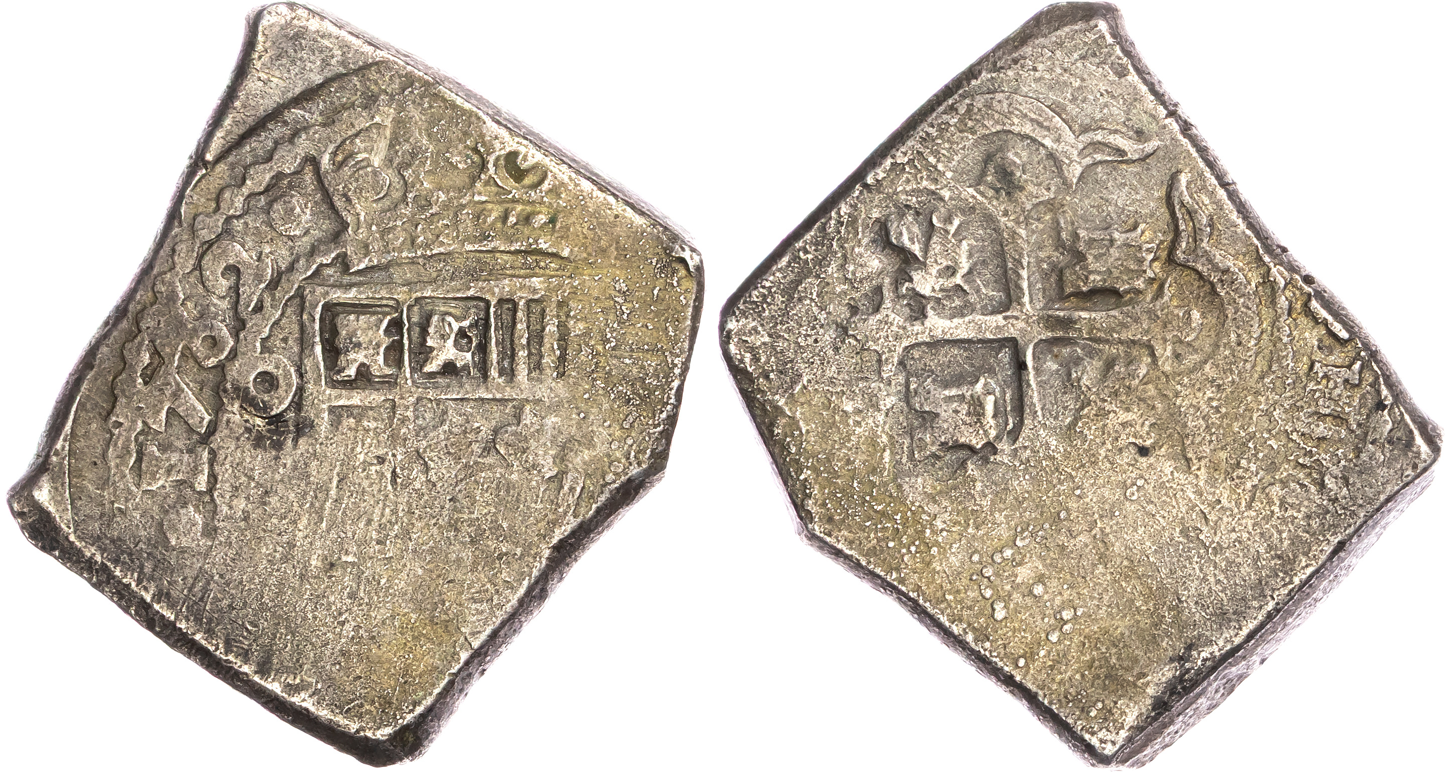 Mexico, Philip V (1700-1746), silver Cob of 8 Reales - Vliegenthart shipwreck