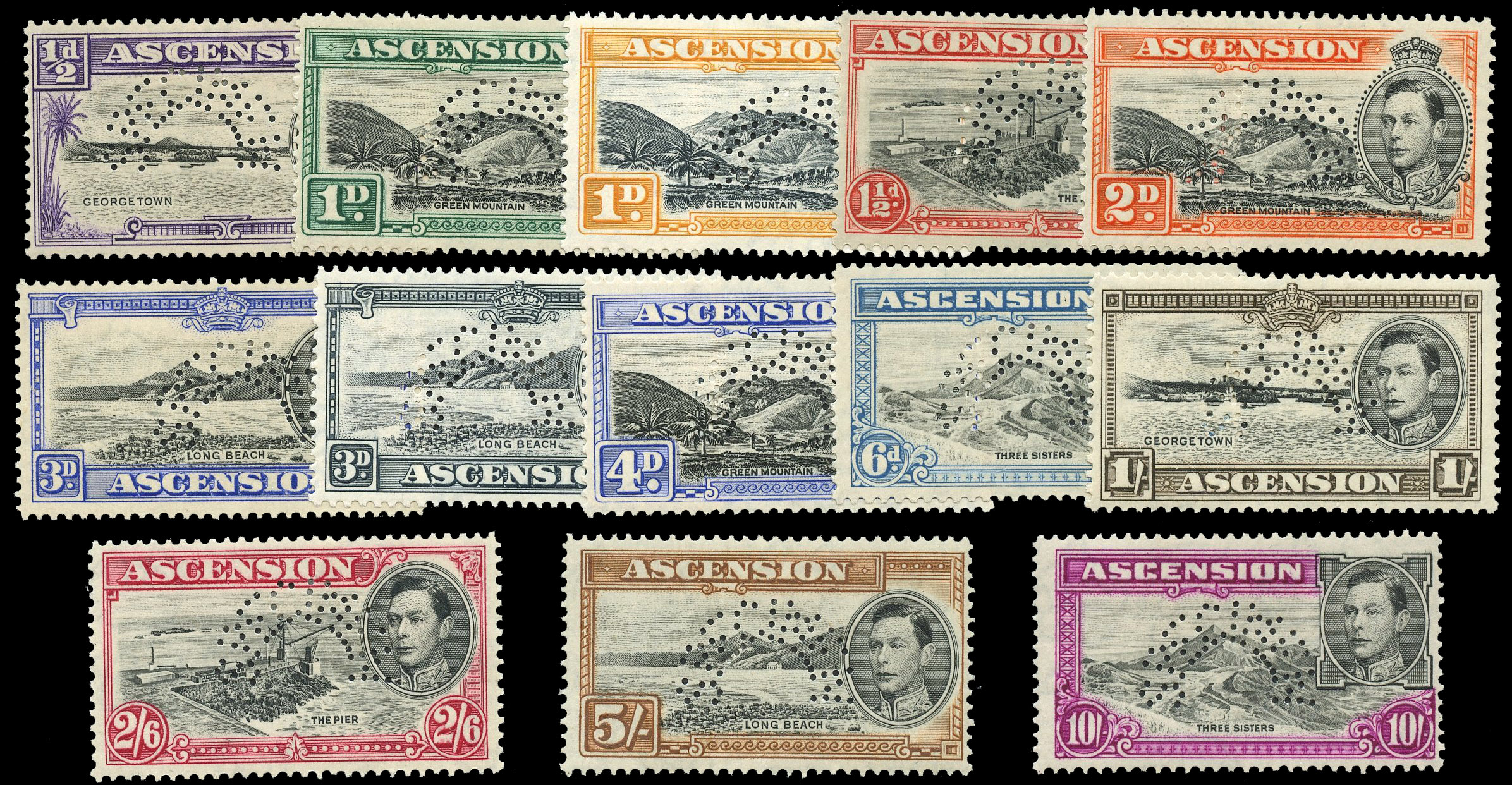 Ascension SG 38s-47s Specimens