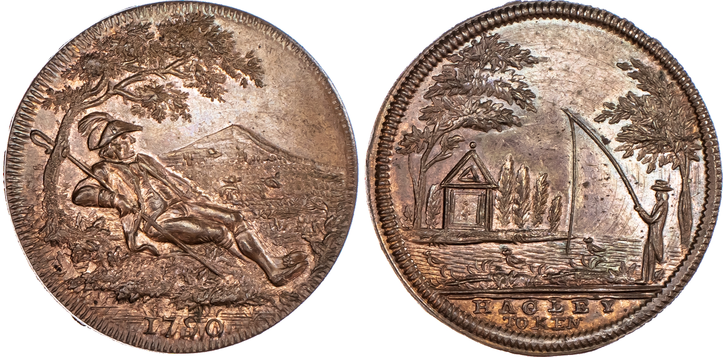 Dudley, Spence’s Halfpenny 1790, Shepherd...
