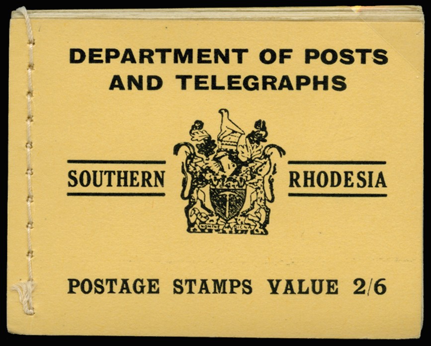 1938-45 KGVI 2s6d booklet, black on yellow cover,...