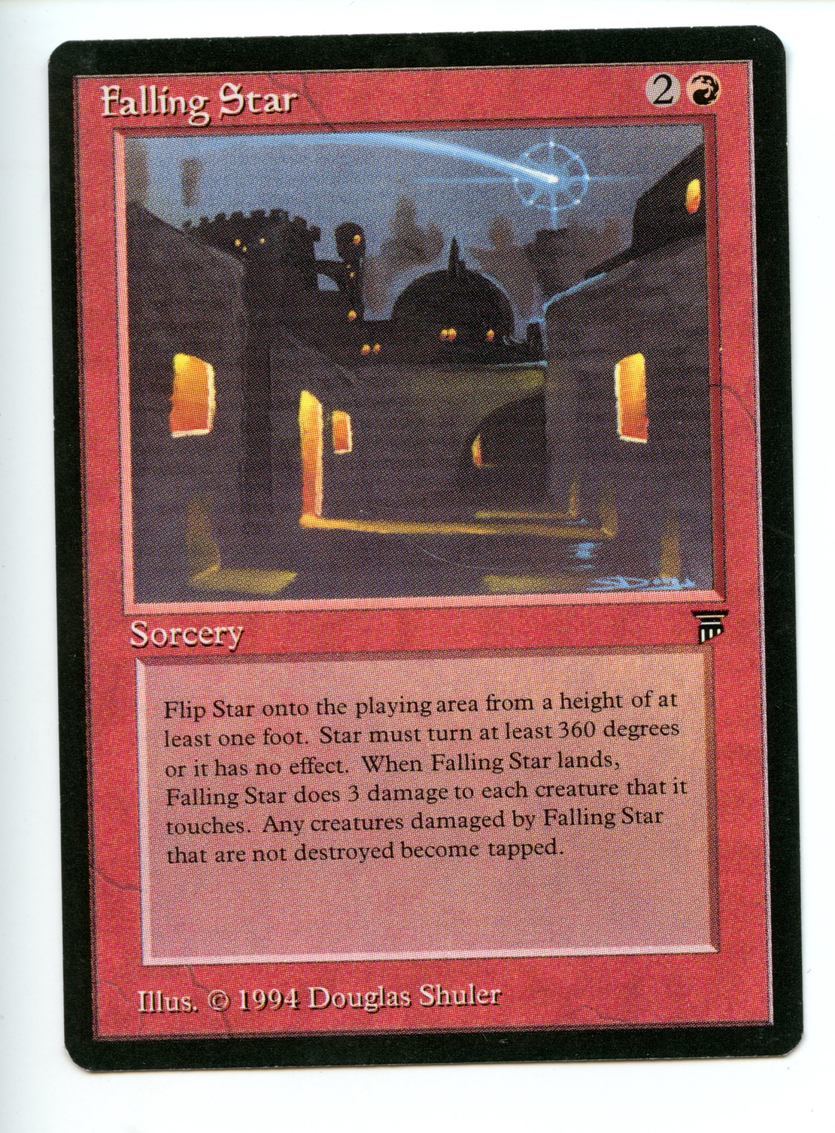 Magic the Gathering - Falling Star  - Legends - Lightly Played