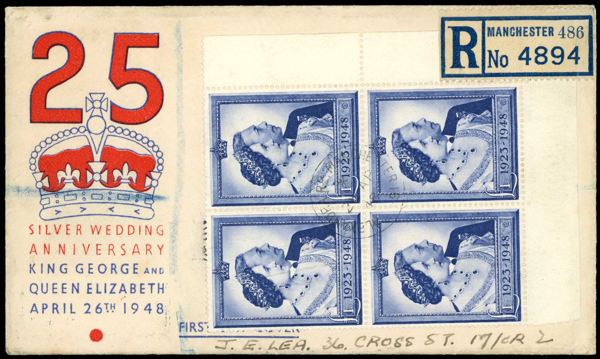 1948 (26 Apr) Royal Silver Wedding £1...