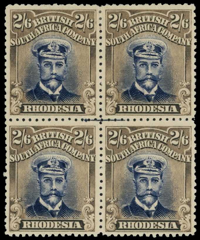 1922-3 2/6d Head Die IIIB, perf 14, white...