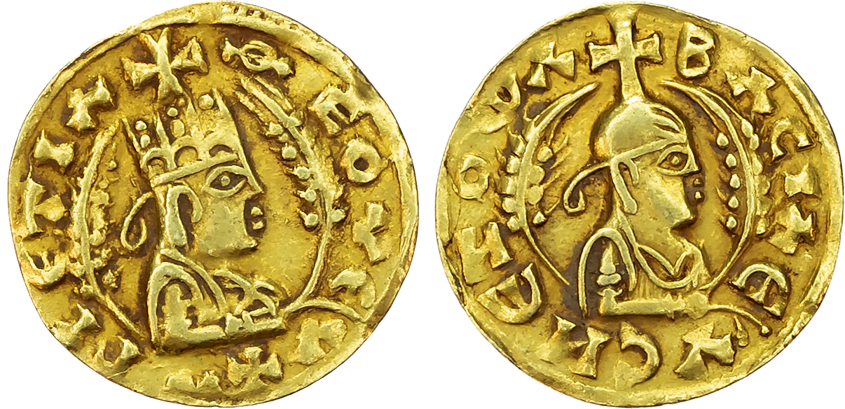 Nezool (c. AD 470) AV Unit 1.57g.